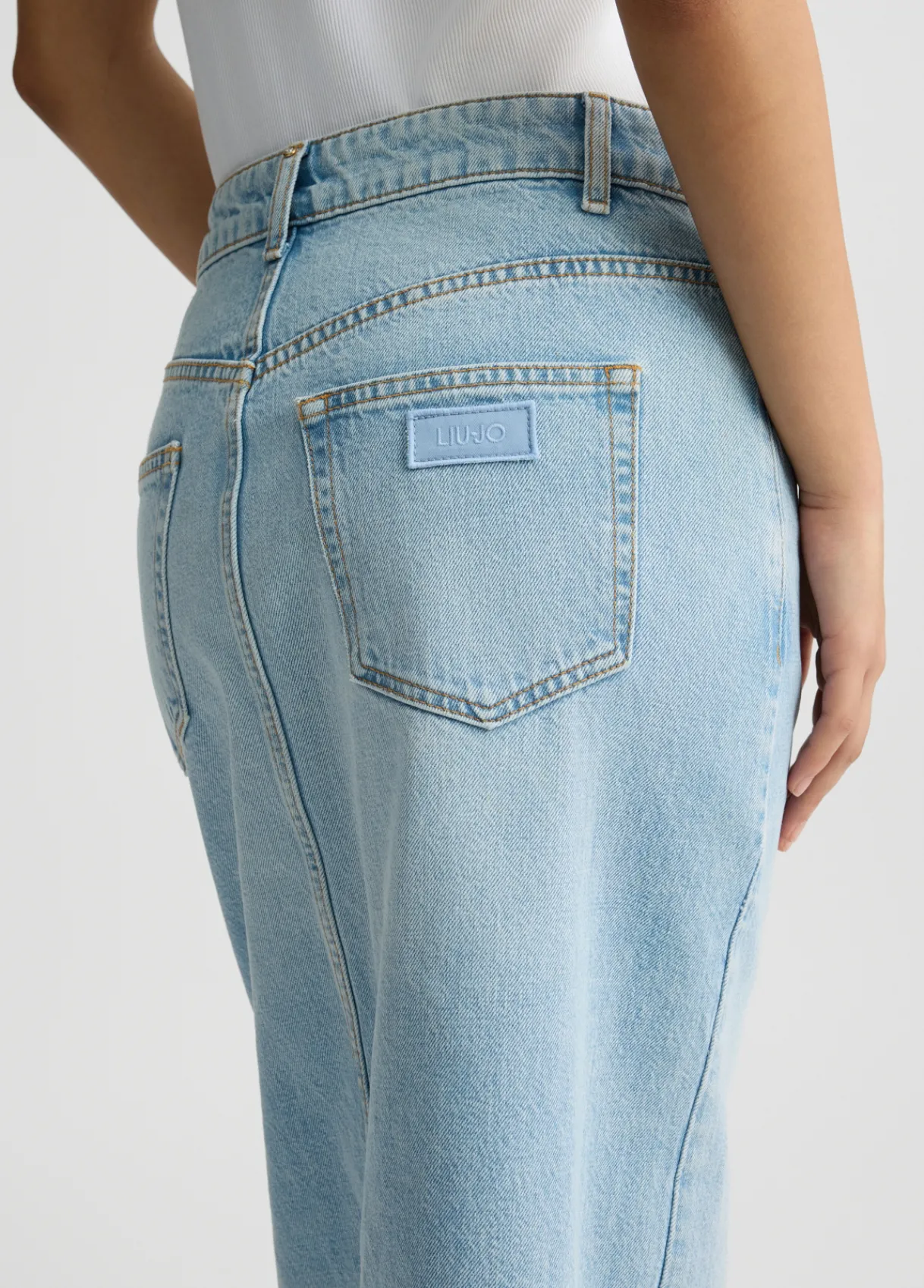 Liu Jo Jupe en toile denim|Femme Jupes