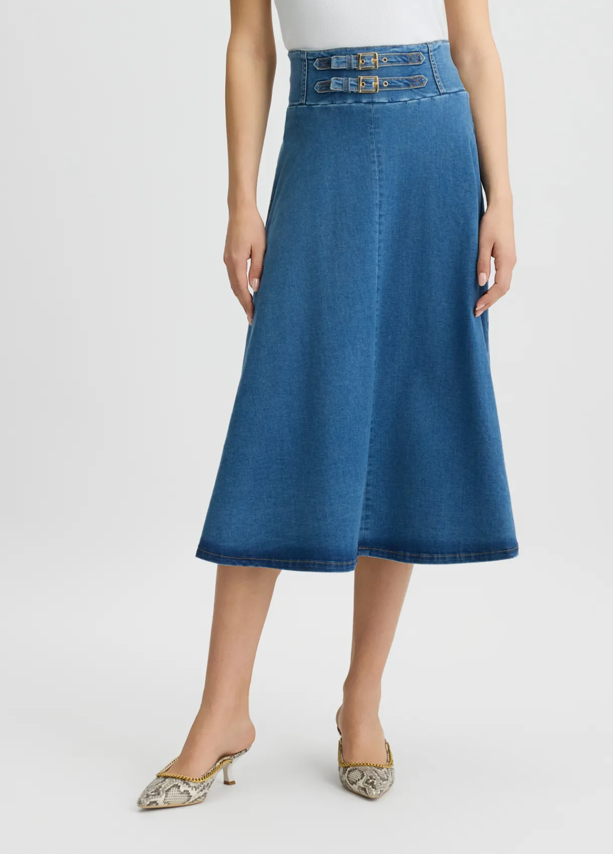 Liu Jo Jupe en toile denim|Femme Jupes