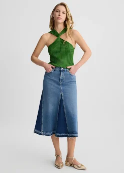 Liu Jo Jupe en toile denim|Femme Jupes