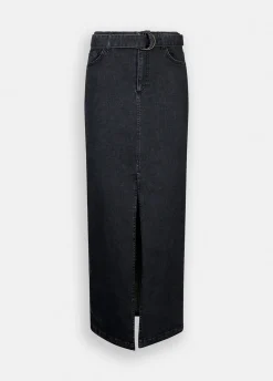 Liu Jo Jupe en toile denim avec ceinture|Femme Jupes
