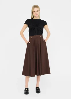 Liu Jo Jupe longue in popeline|Femme Jupes