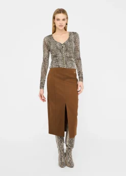 Liu Jo Jupe midi avec fente|Femme Jupes