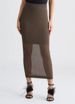 Liu Jo Jupe midi en lurex|Femme Jupes