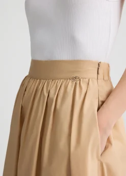 Liu Jo Jupe midi en popeline|Femme Jupes