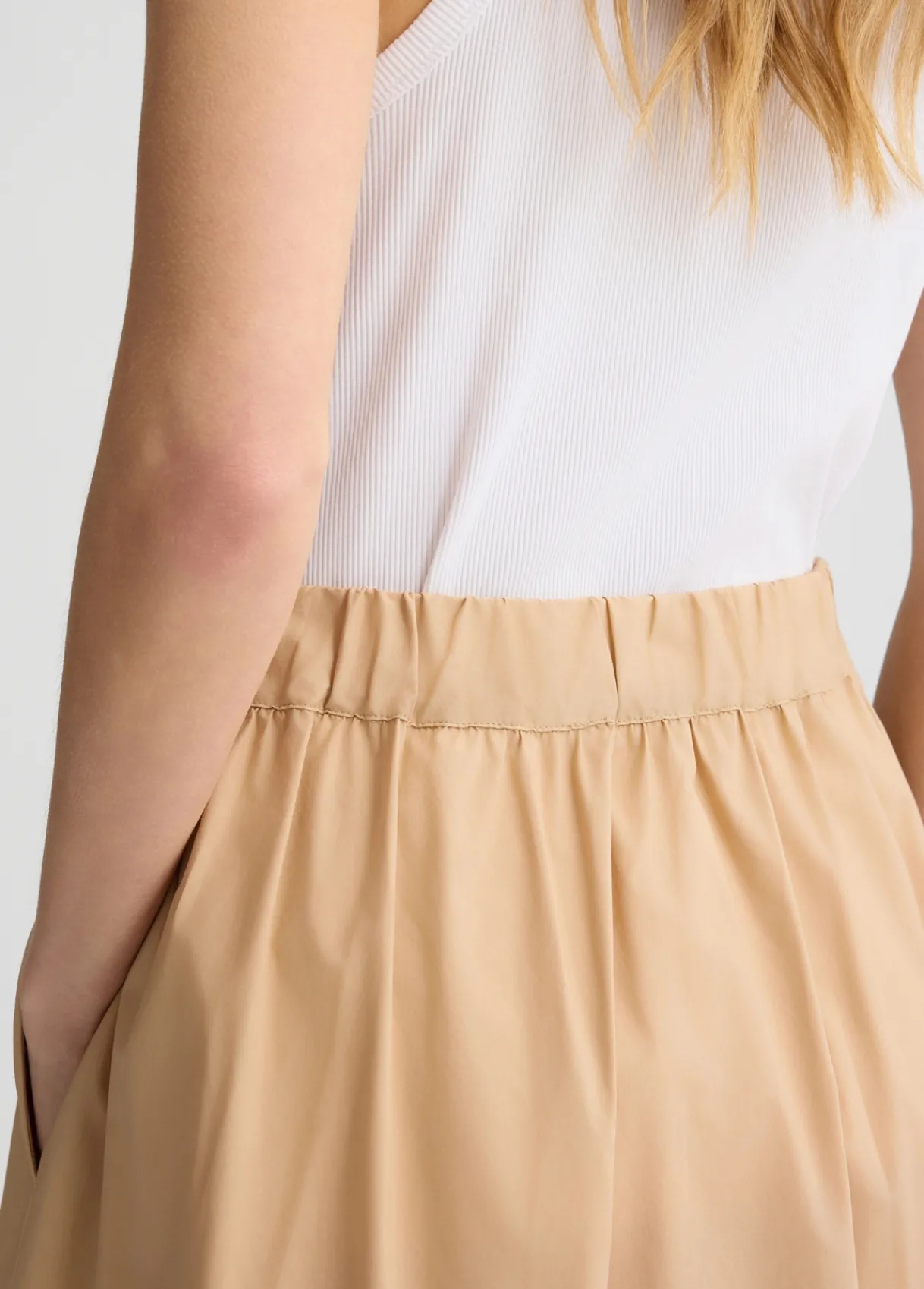 Liu Jo Jupe midi en popeline|Femme Jupes