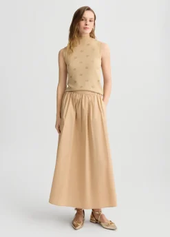 Liu Jo Jupe midi en popeline|Femme Jupes