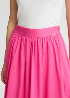 Liu Jo Jupe midi en popeline|Femme Jupes