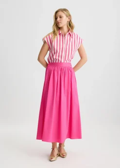 Liu Jo Jupe midi en popeline|Femme Jupes