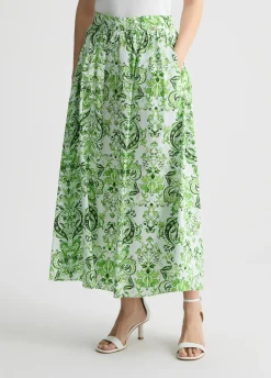 Liu Jo Jupe midi en popeline|Femme Jupes