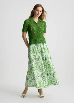 Liu Jo Jupe midi en popeline|Femme Jupes