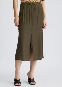 Liu Jo Jupe mi-longue cargo|Femme Mode Plage|Jupes