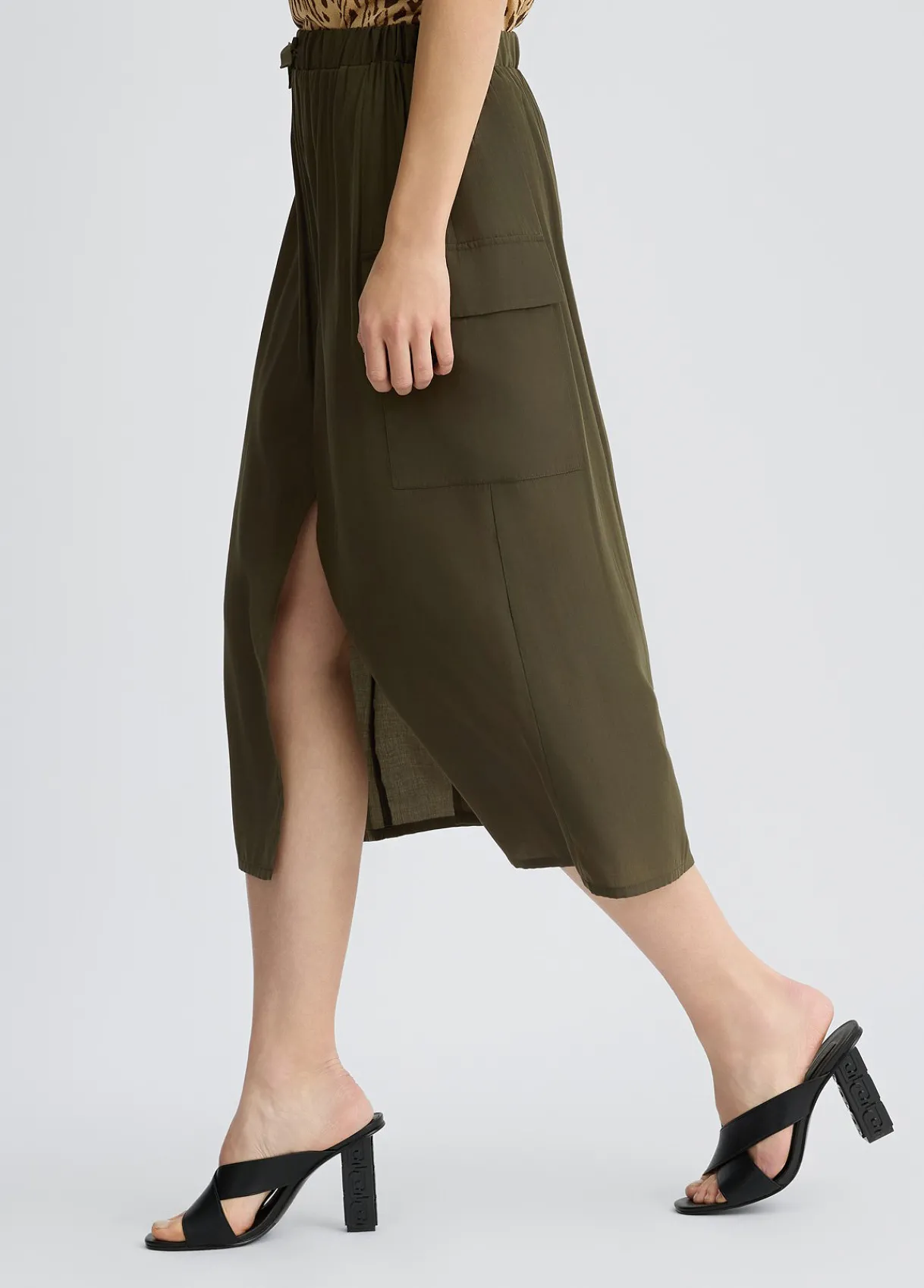 Liu Jo Jupe mi-longue cargo|Femme Mode Plage|Jupes