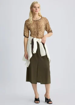 Liu Jo Jupe mi-longue cargo|Femme Mode Plage|Jupes