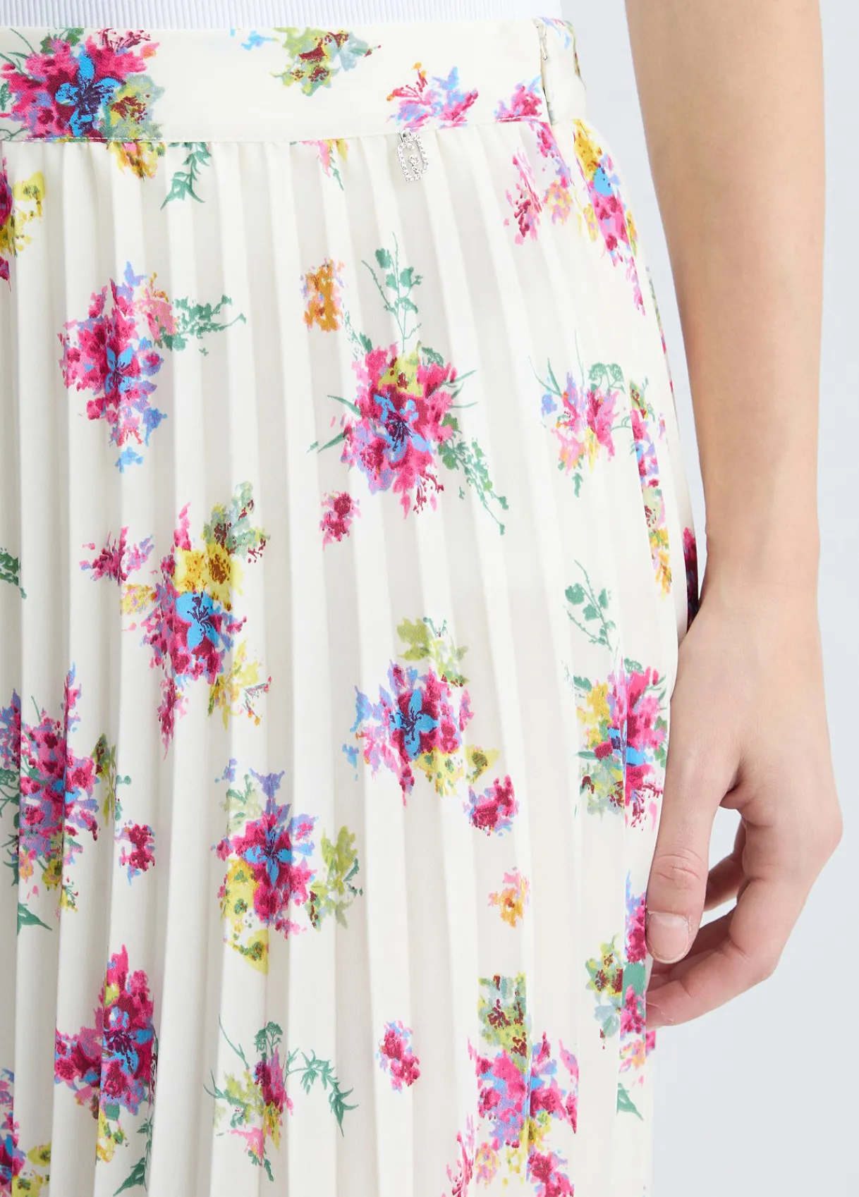 Liu Jo Jupe plissée à fleurs|Femme Jupes