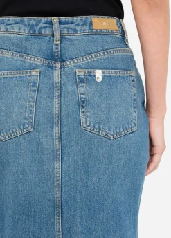 Liu Jo Jupe sirène en toile denim|Femme Jeans Patte D'Eph