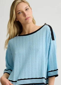 Liu Jo Maille en coton et cachemire|Femme Mailles