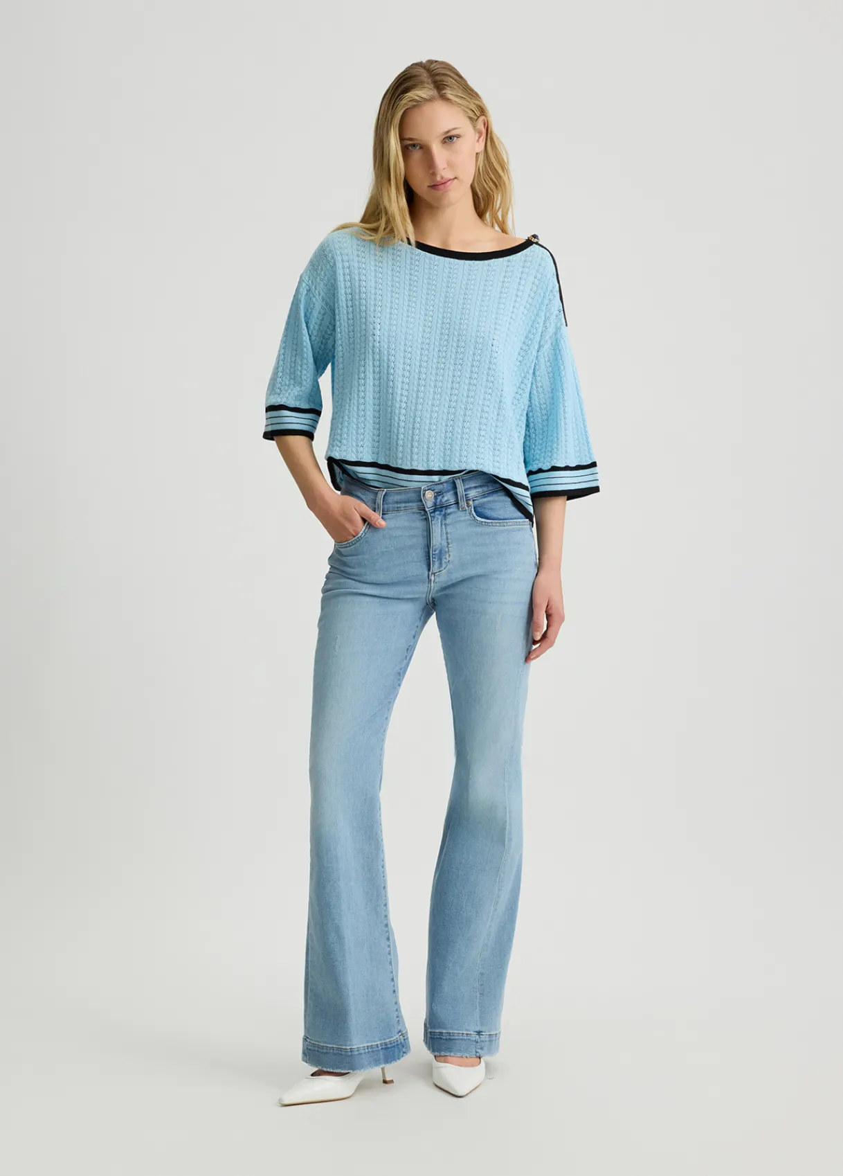 Liu Jo Maille en coton et cachemire|Femme Mailles