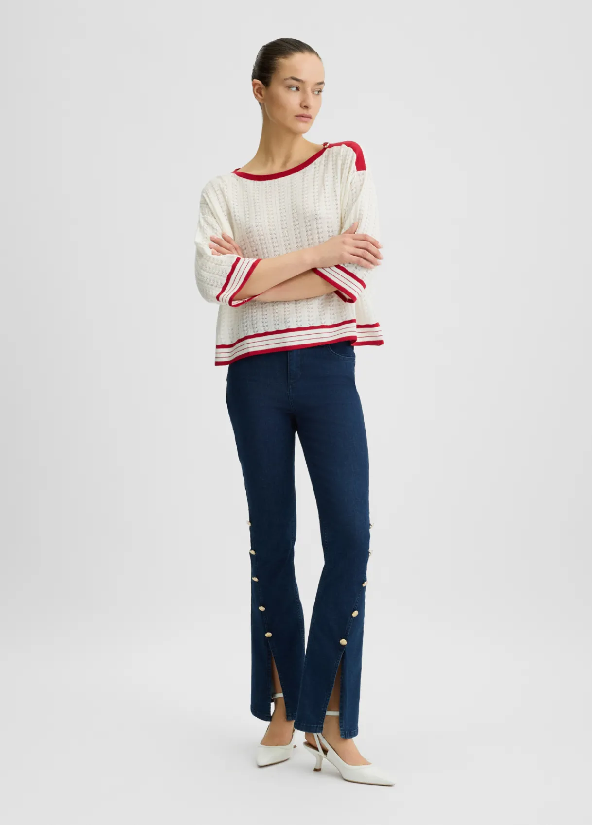 Liu Jo Maille en coton et cachemire|Femme Mailles