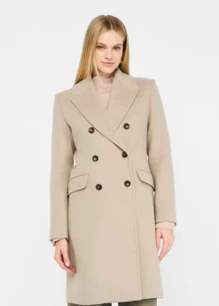 Liu Jo Manteau croisé en laine|Femme Manteaux