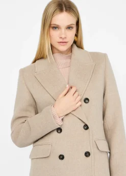Liu Jo Manteau croisé en laine|Femme Manteaux