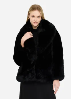 Liu Jo Manteau en imitation fourrure|Femme Manteaux