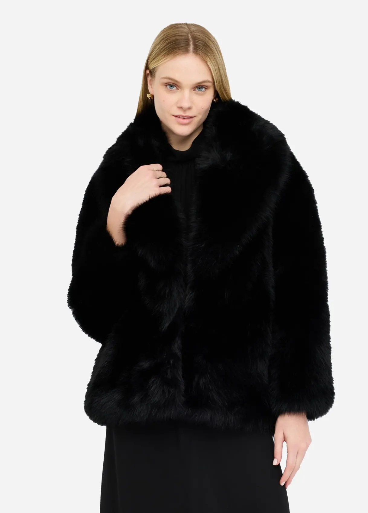 Liu Jo Manteau en imitation fourrure|Femme Manteaux
