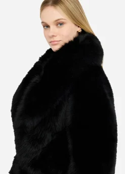 Liu Jo Manteau en imitation fourrure|Femme Manteaux
