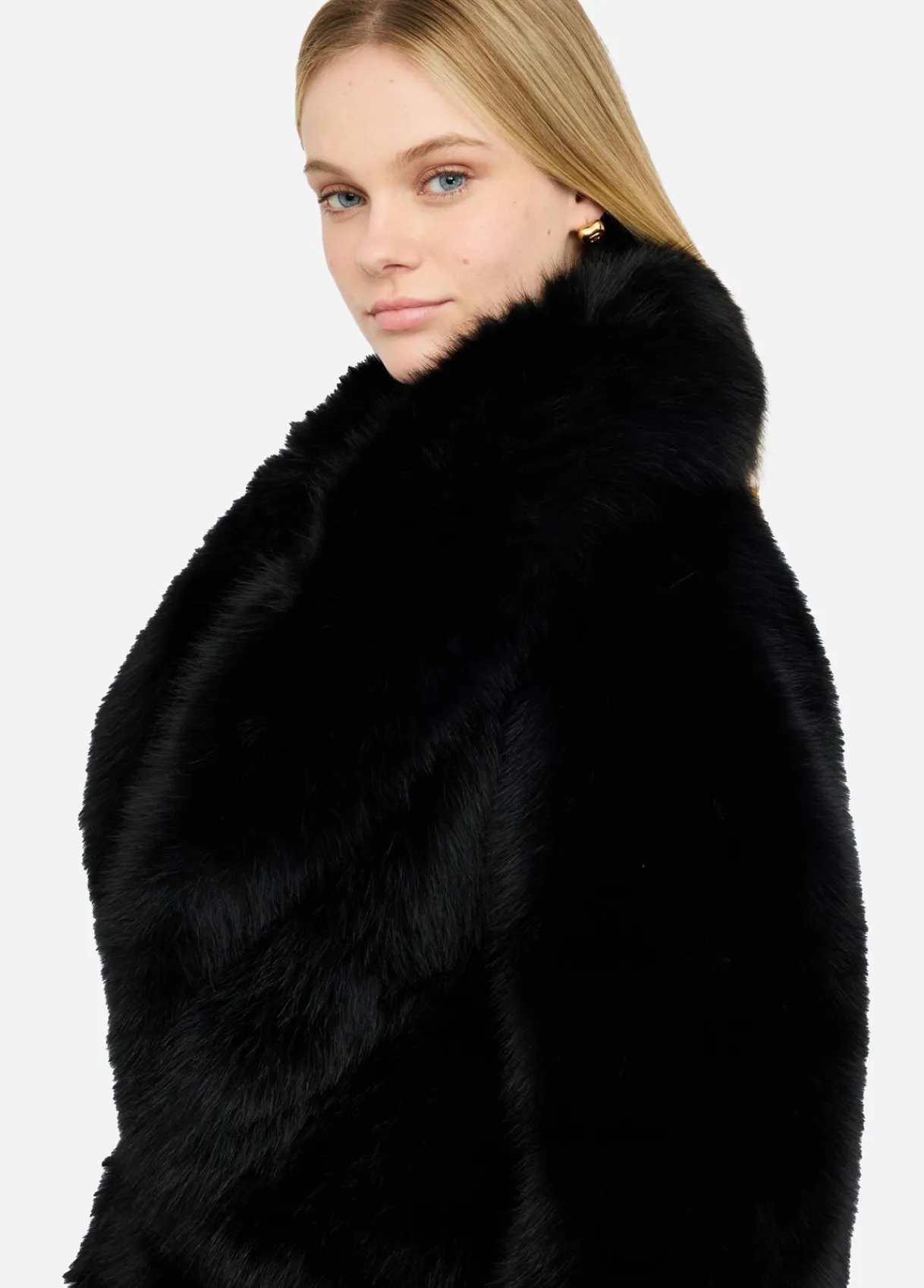 Liu Jo Manteau en imitation fourrure|Femme Manteaux