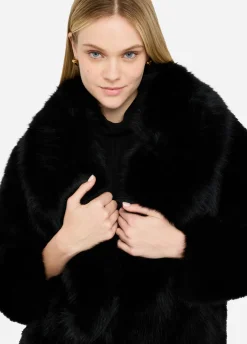 Liu Jo Manteau en imitation fourrure|Femme Manteaux