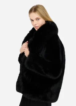 Liu Jo Manteau en imitation fourrure|Femme Manteaux