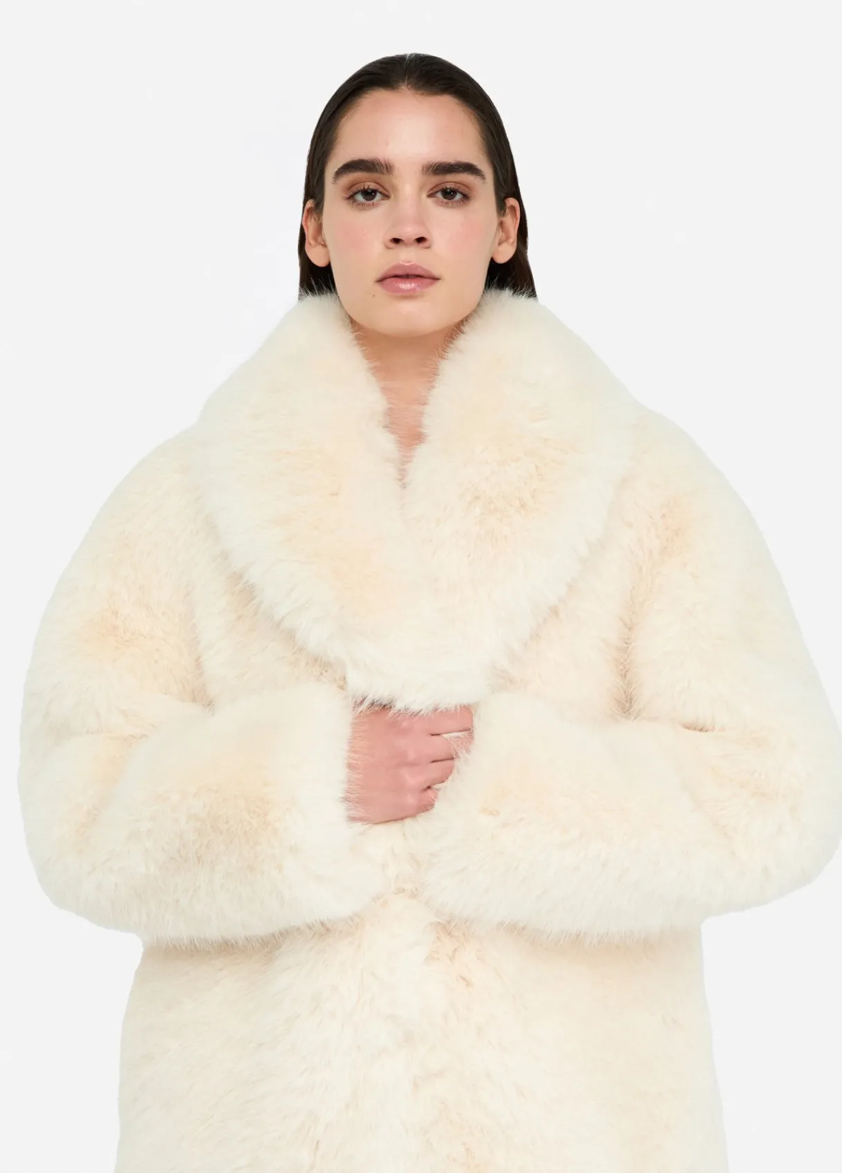 Liu Jo Manteau en imitation fourrure|Femme Manteaux