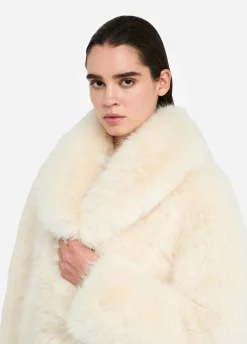 Liu Jo Manteau en imitation fourrure|Femme Manteaux