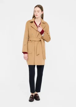 Liu Jo Manteau en laine avec broderies bijoux|Femme Manteaux