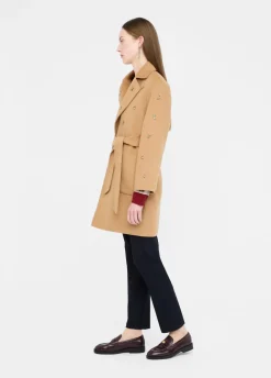 Liu Jo Manteau en laine avec broderies bijoux|Femme Manteaux