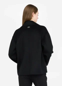 Liu Jo Manteau en laine avec broderies bijoux|Femme Manteaux