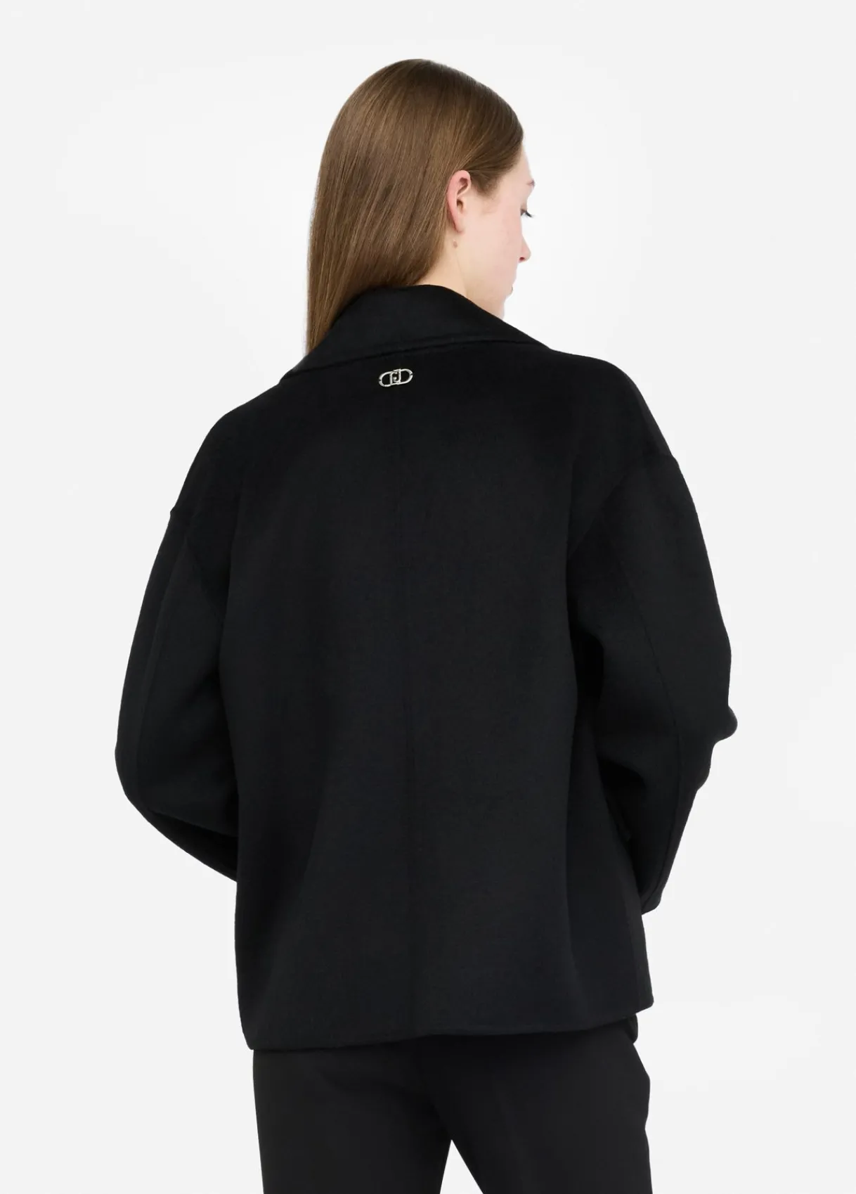 Liu Jo Manteau en laine avec broderies bijoux|Femme Manteaux