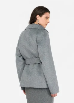 Liu Jo Manteau en laine avec ceinture|Femme Manteaux