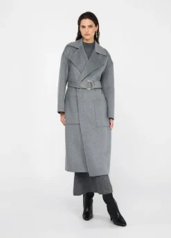 Liu Jo Manteau en laine avec ceinture|Femme Manteaux