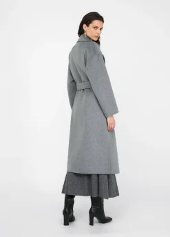 Liu Jo Manteau en laine avec ceinture|Femme Manteaux