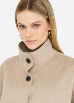 Liu Jo Manteau en laine avec ceinture|Femme Manteaux