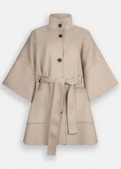 Liu Jo Manteau en laine avec ceinture|Femme Manteaux