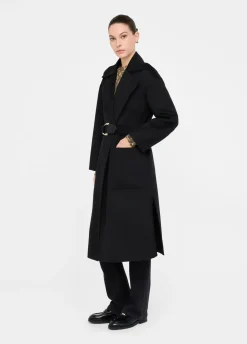 Liu Jo Manteau en laine avec ceinture|Femme Manteaux