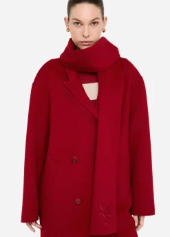 Liu Jo Manteau en laine avec écharpe|Femme Manteaux