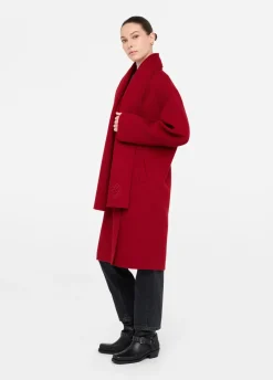 Liu Jo Manteau en laine avec écharpe|Femme Manteaux