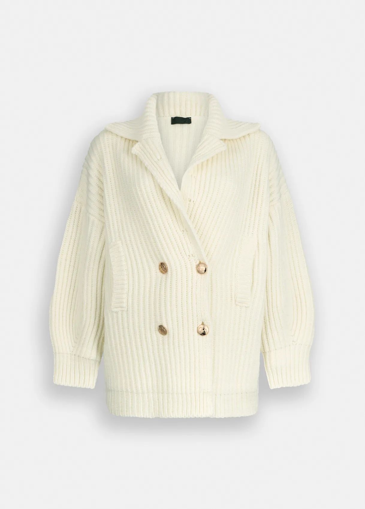 Liu Jo Manteau en maille de laine|Femme Manteaux|Mailles