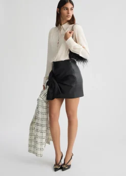 Liu Jo Mini jupe avec noeud|Femme Jupes