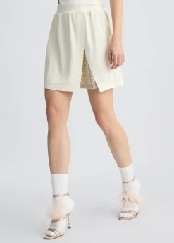 Liu Jo Mini jupe avec paillettes|Femme Jupes