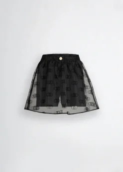 Liu Jo Mini jupe en organza imprimé|Femme Vêtements De Sport|Jupes