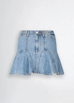 Liu Jo Minijupe en toile denim|Femme Jupes