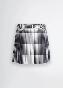 Liu Jo Mini-jupe plissée à carreaux|Femme Jupes|Tailleurs